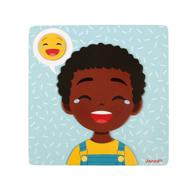 Janod Magnetyczna Układanka Emocje 3+