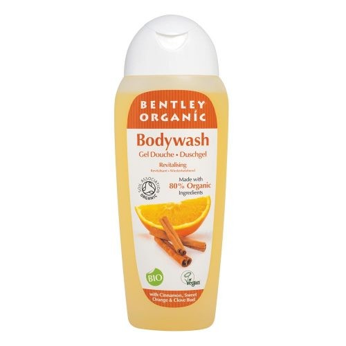Bentley Organic Odżywczy Żel pod Prysznic Cynamon Pomarańcza 250ml