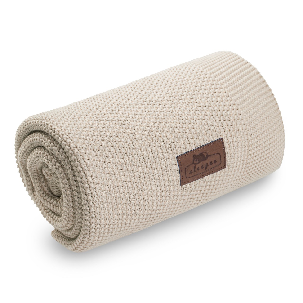 Sleepee Bambusowy Kocyk Bamboo Touch Beige 80x100cm