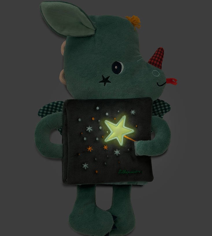 Lilliputiens Przytulanka ze Smoka Joe i książeczką 3m+