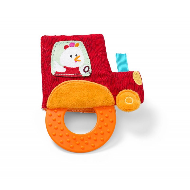 Lilliputiens Książeczka Sensoryczna Kura Ophelie z Gryzakiem 0+