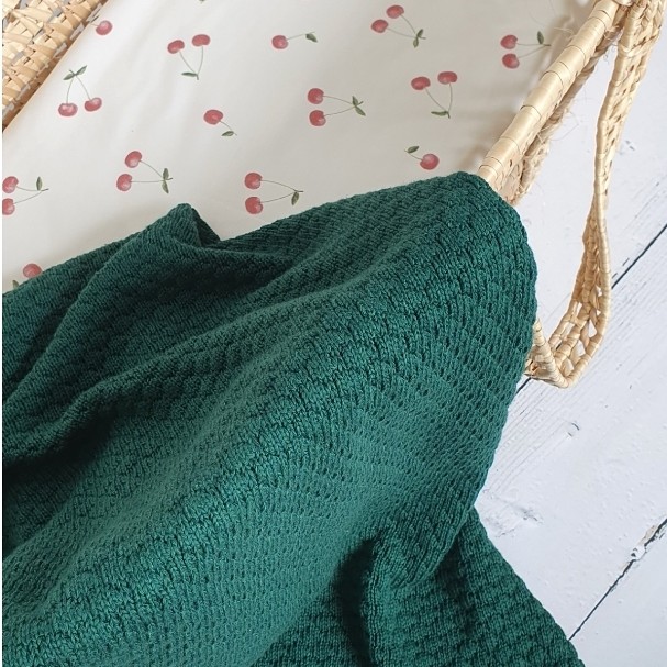 Pink No More Koc bubble FOREST 100x80cm Bawełna/Bambus 0+