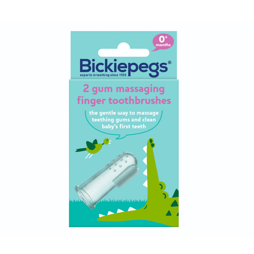 BICKIEPEGS Szczoteczka Silikonowa na Palec 0+