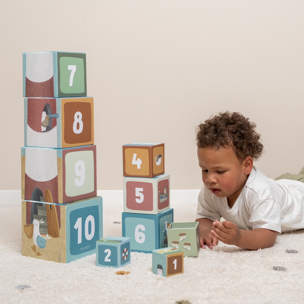 Little Dutch Kartonowa Wieża Sailors Bay 18m+