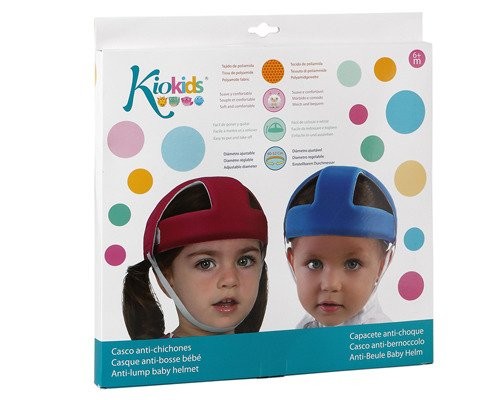 Kiokids Kask ochronny Różowy 6m+ Nauka Chodzenia