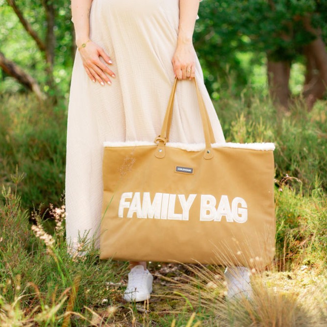 Childhome, Torba Family bag Suede-Look