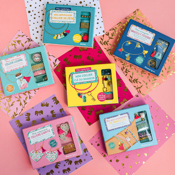 Auzou Zestaw Bransoletek z Zawieszkami 6+ | Fabryka Wafelków
