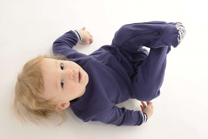 Pajacyk Patriot Blue Solid 12-18m