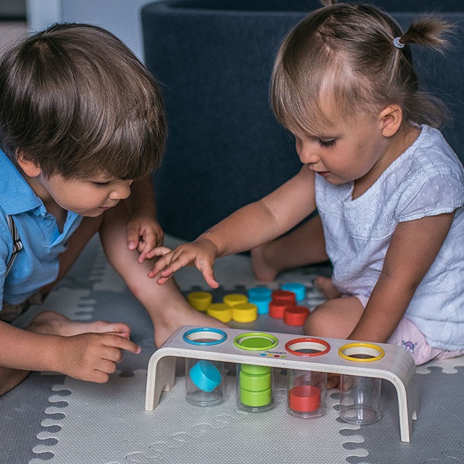 Janod Układanka Sortowanie Kolorów Essentiel 2+ lat