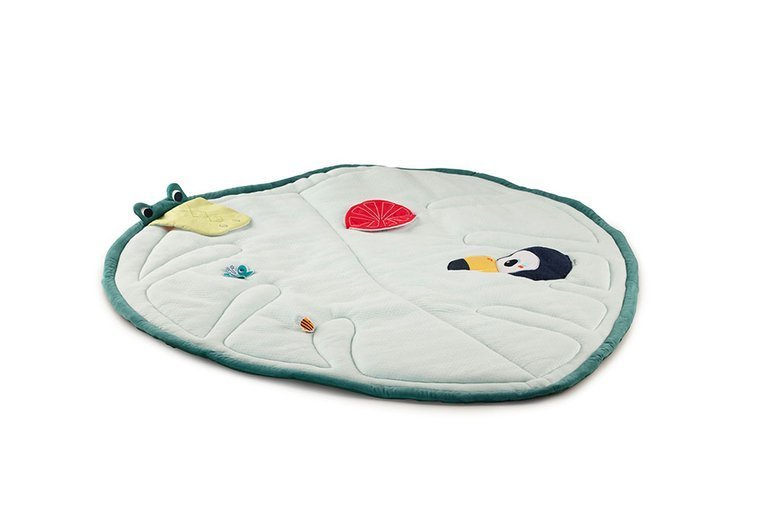 Lilliputiens Mata Edukacyjna Dżungla 0m+ z Pałąkami