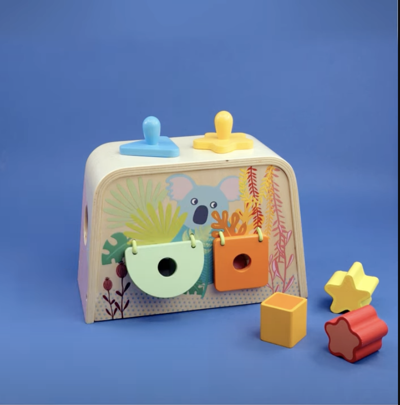 Djeco Sorter Drewniany Koala 12m+