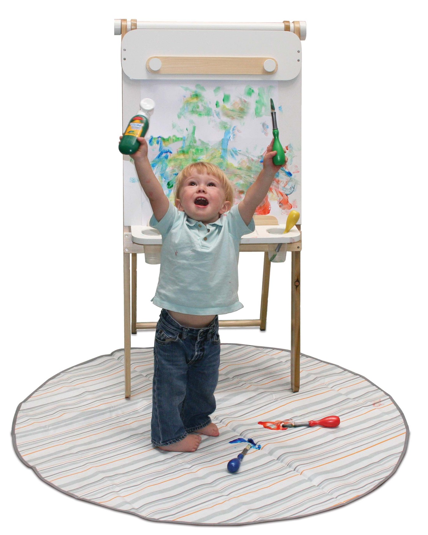 Prince Lionheart Mata Podłogowa CatchALL Okrągła 120 cm