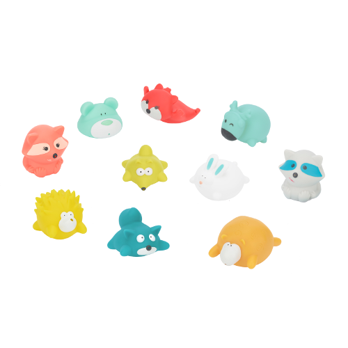 Badabulle Zabawki do kąpieli Montain x10 PCV Bez Ftalatów