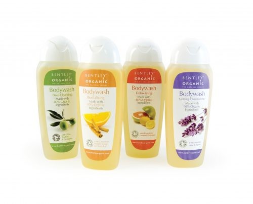 Bentley Organic Odżywczy Żel pod Prysznic Cynamon Pomarańcza 250ml