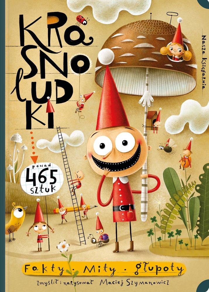 Krasnoludki: fakty, mity i głupoty - Książka dla dzieci | Fabryka Wafelków