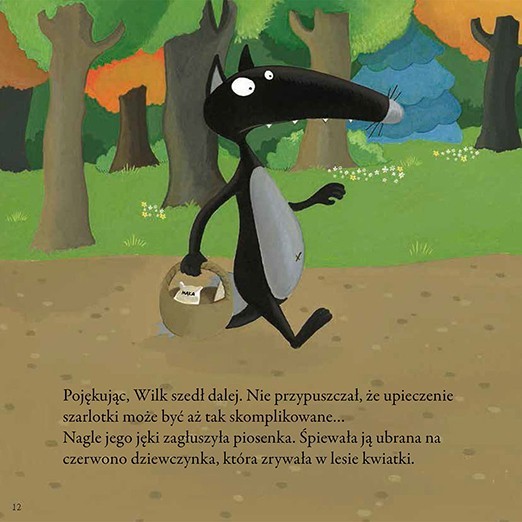 O Wilku, który trafił do Baśniowego Lasu - Książka 3+