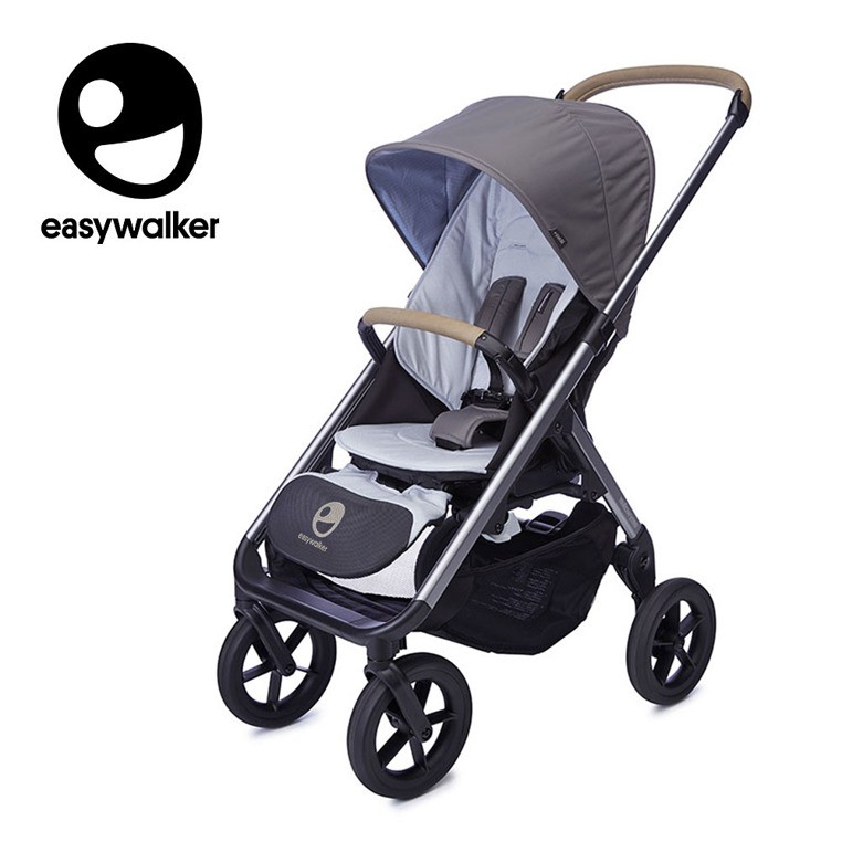 Easywalker Mosey+ Wózek Głęboko-Spacerowy Pebble Grey