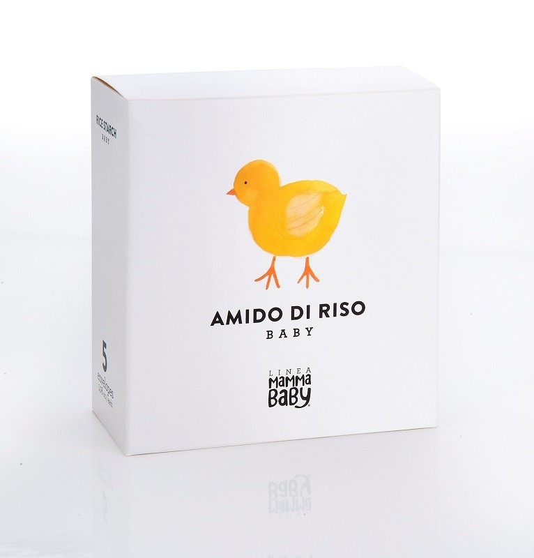 Linea MammaBaby Skrobia Ryżowa Baby Clementino 5x30g