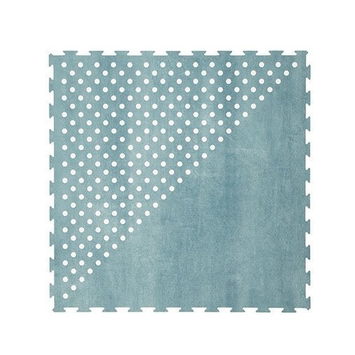 Toddlekind Mata Piankowa Puzzle Earth Marine Blue 0+ | Fabryka Wafelków