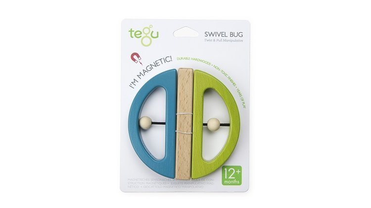 Tegu Klocki Magnetyczne BABY & TODDLER Swivel Bug 12m+
