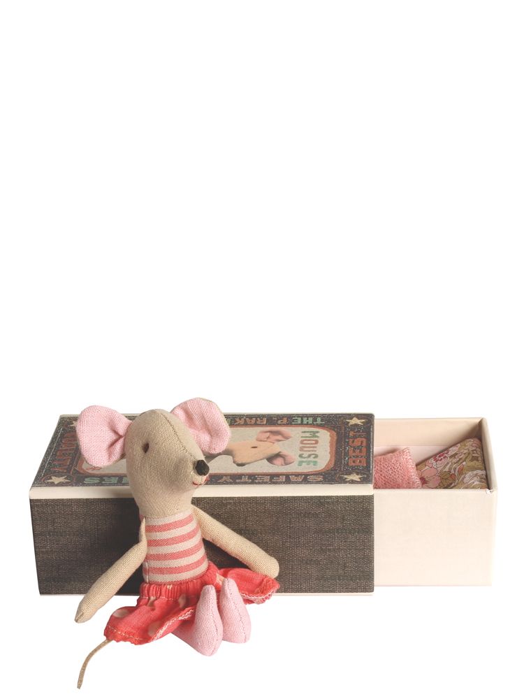 Maileg Myszka Siostra w Pudełku 13cm 3+