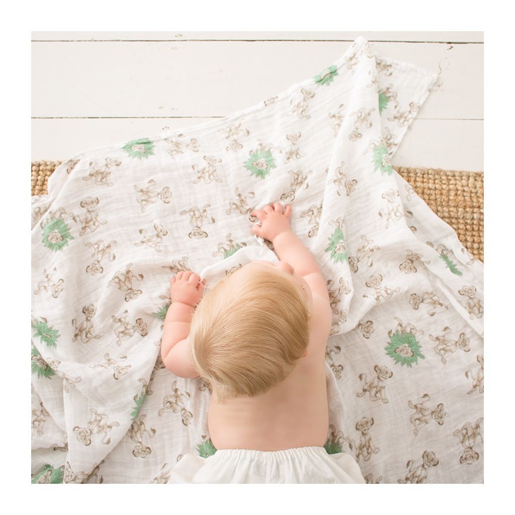 Aden & Anais Otulacz Muślinowy Disney Król Lew 4 szt.