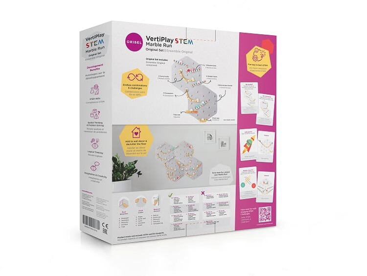 Oribel Kulodrom Marble Run Podwójny Zestaw 3+