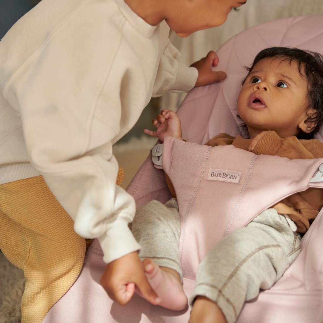 BabyBjorn Leżaczek Bliss Cotton Petal Quilt 0+