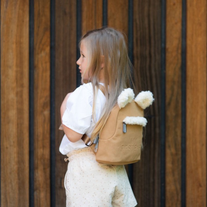 Childhome, Plecak dziecięcy My First Bag Suede-Look