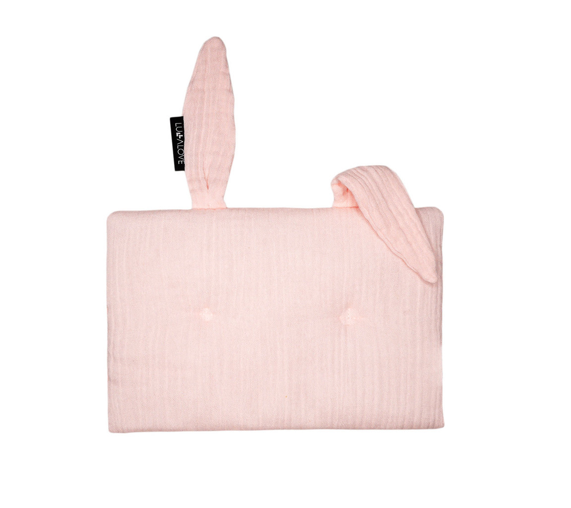 Lullalove, Poduszka królik - różowy kwarc
