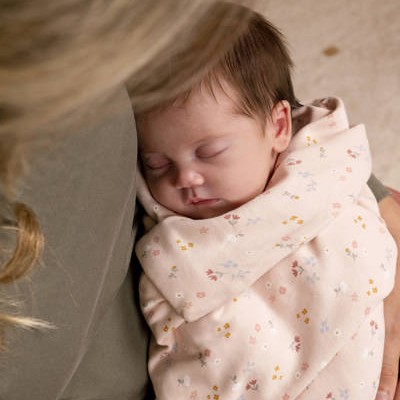 Little Dutch Śpiworek do spania Little Pink Flowers 70 cm TOG 2,5