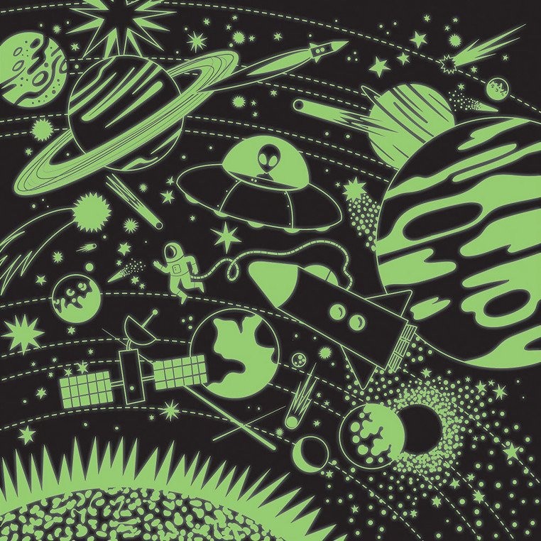 Mudpuppy Puzzle Kosmos świecące w ciemności 500 el 8+