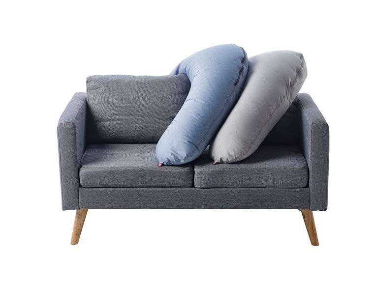 Red Castle Poduszka Rogal Big Flopsy Ciężarne Karmiące Chambray Grey