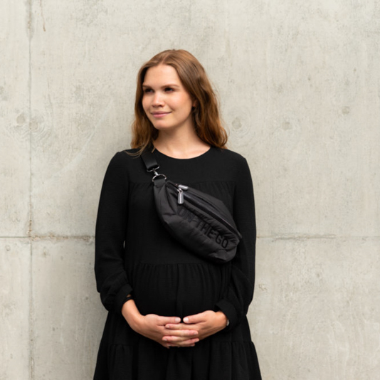 Childhome Nerka Banana Bag Pikowana Czarna 1+