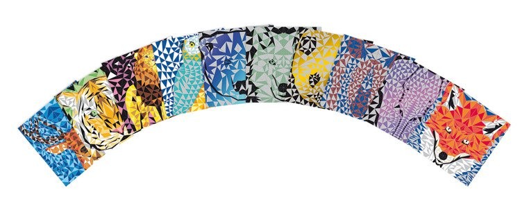 Janod Zestaw Kreatywny do Zdrawpywania Animetrics 7+