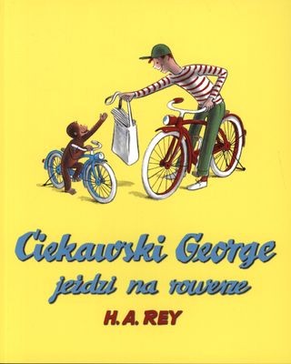 Ciekawski George Jeździ na Rowerze Książka Edukacyjna 48 stron