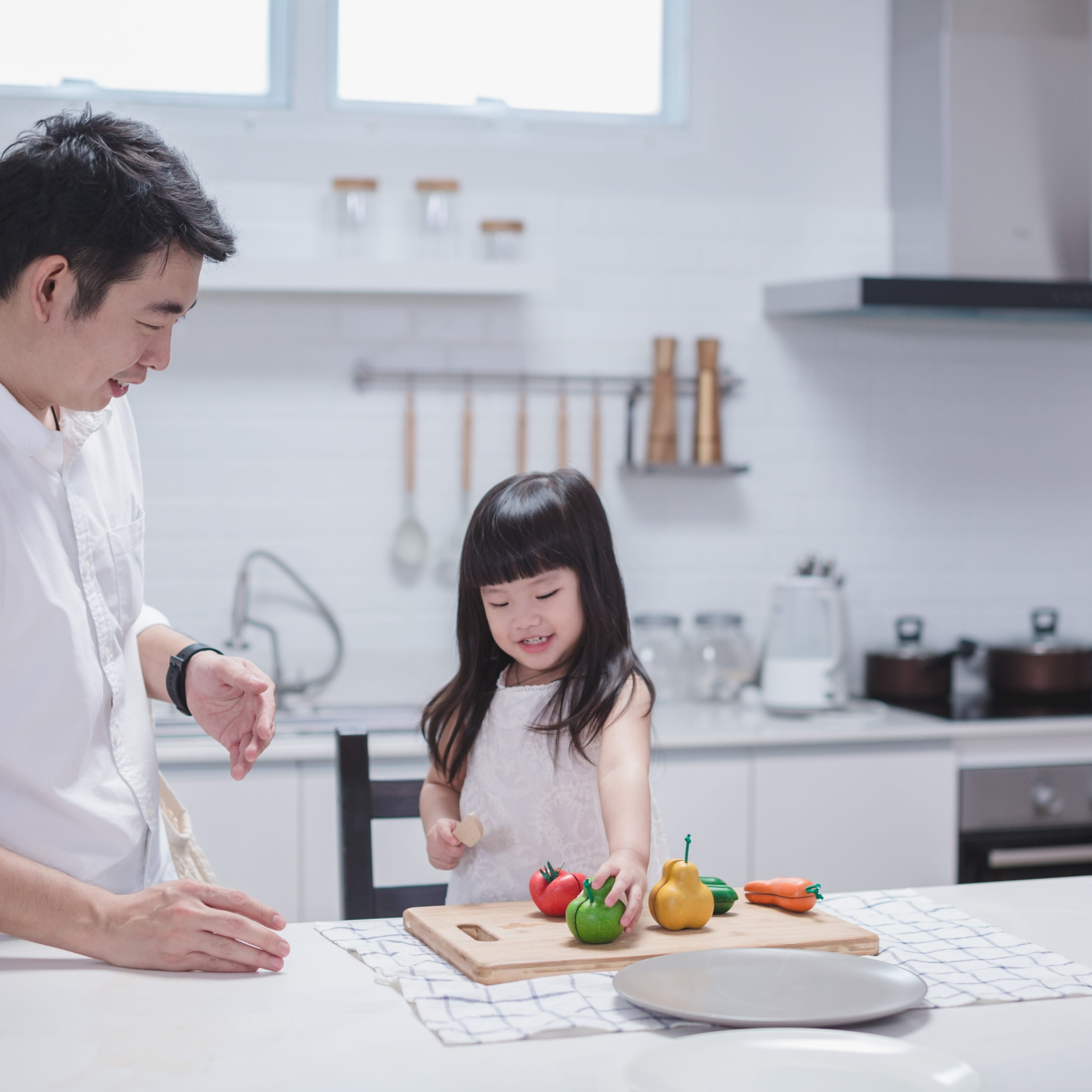 Plan Toys Owoce i Warzywa Niedoskonałe 7el 18m+