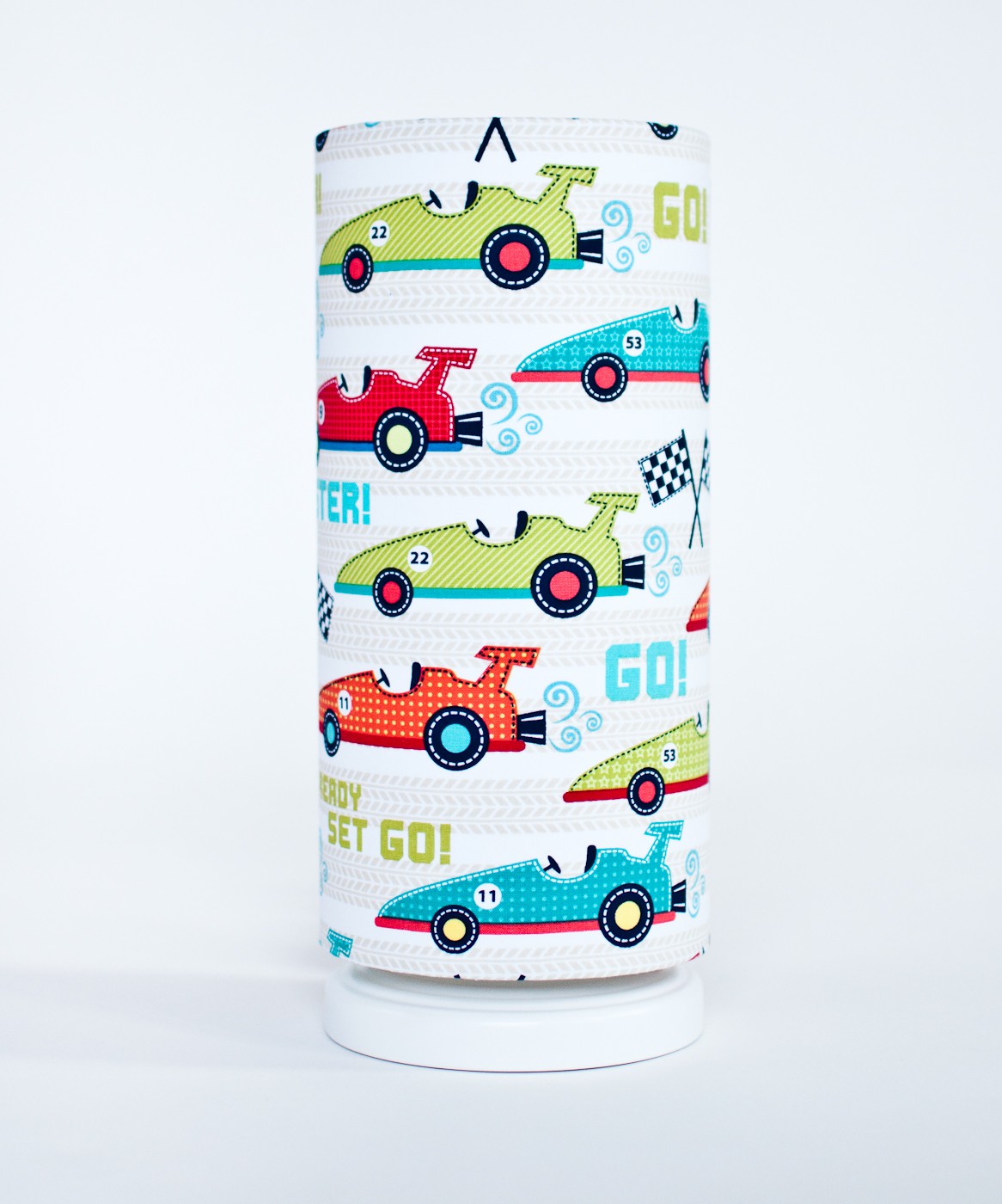 Lamps&Co Lampka Nocna Wyścigówki ze Ściemniaczem 32cm 0+