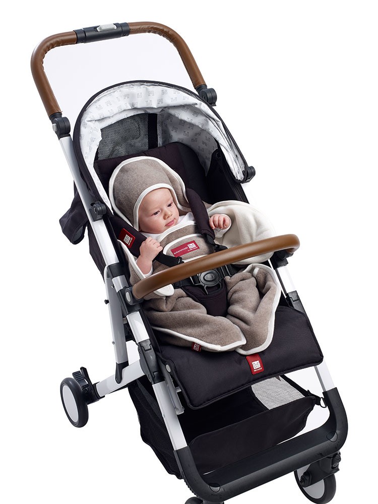 Red Castle Otulacz Rożek Babynomade 6-12m Heather beige