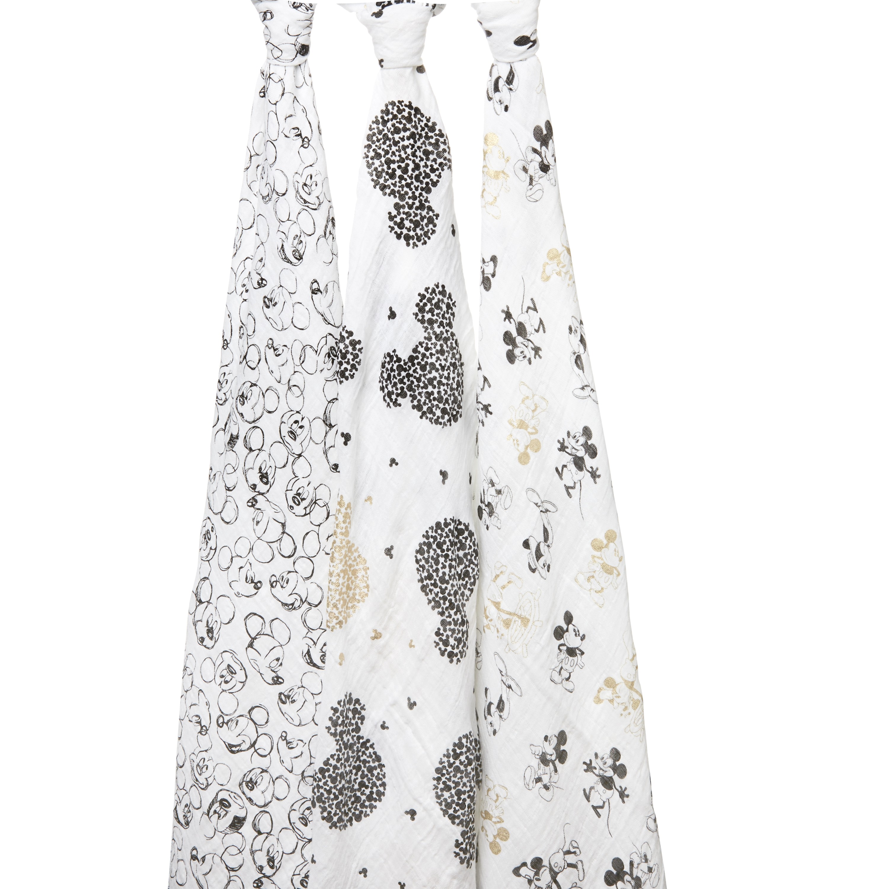 Aden + Anais Otulacze Muślinowe Mickey's 90th 3 szt. 0+