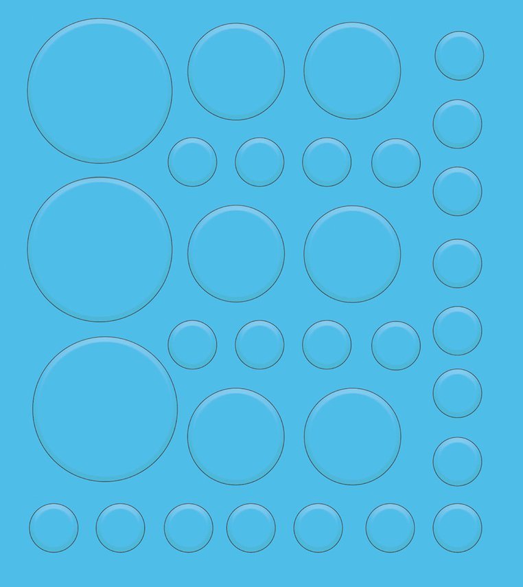 Janod Zestaw kreatywny Okrągłe naklejki Wiosna 3+