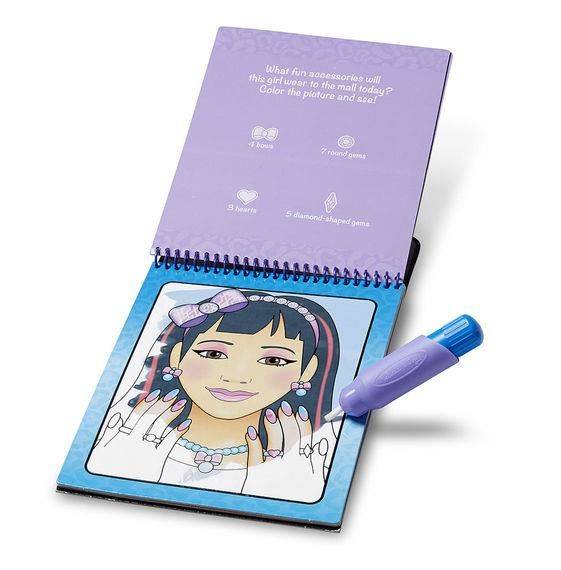 Melissa&Doug, Kolorowanka Water Wow! Make Up