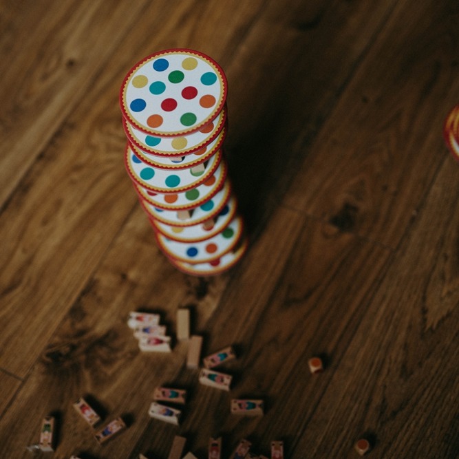 Janod Gra zręcznościowa Akrobaci 3+