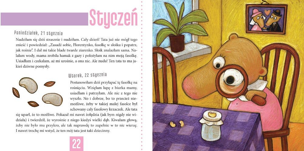 Bajka "Florka. Z pamiętnika ryjówki" - Książka dla dzieci 3+