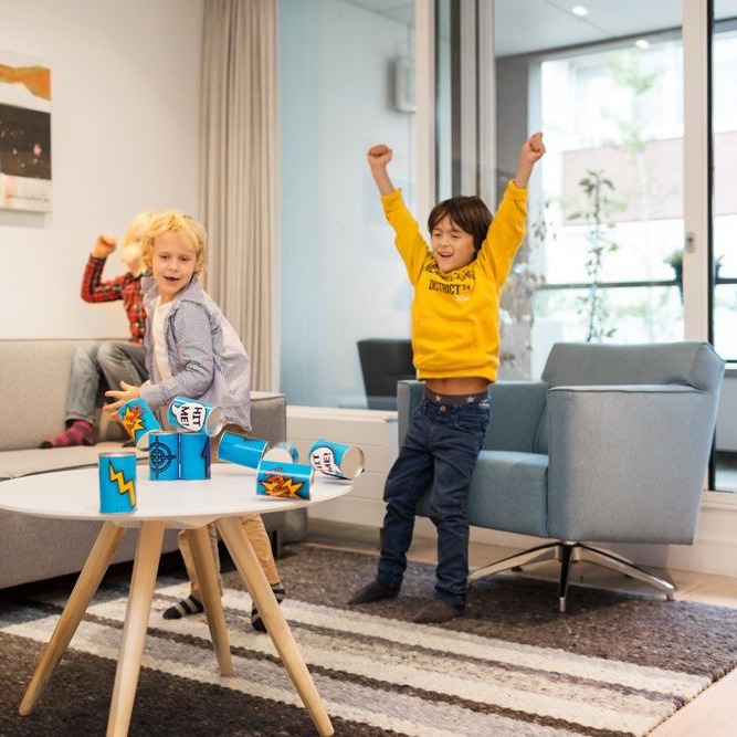 Gra Puszki Niebieskie Edukacyjna dla Dzieci 3+