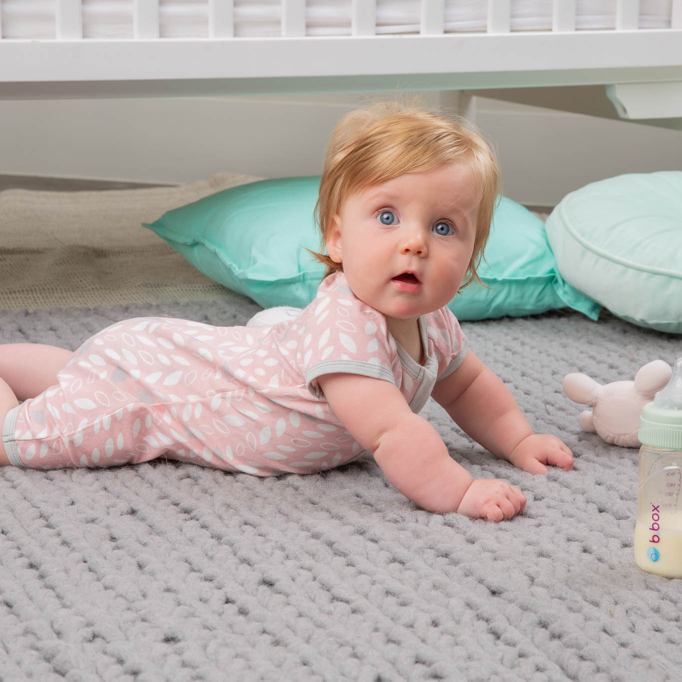 B.Box Butelka PPSU 180ml Sage Antykolkowa 0+ | Fabryka Wafelków