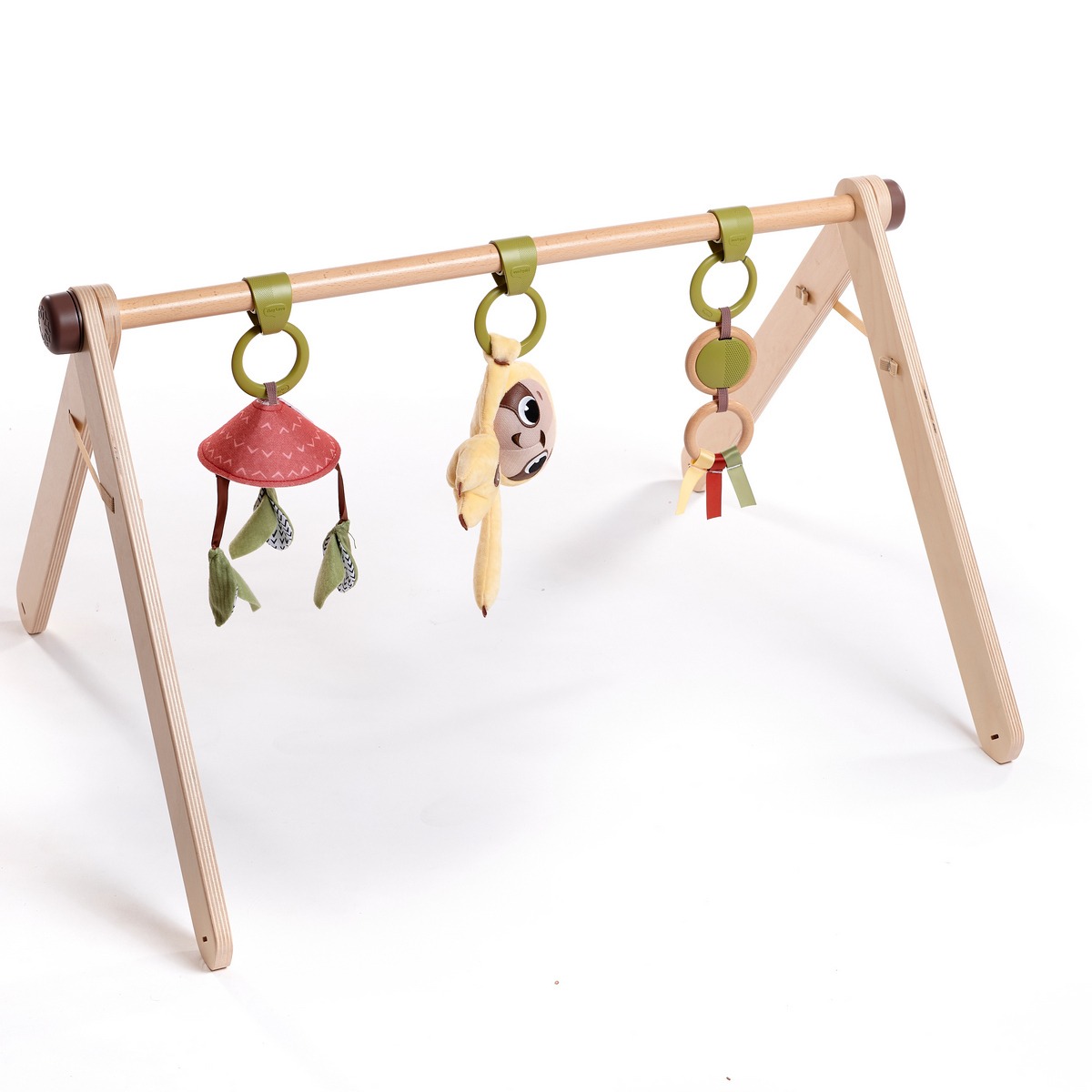 Tiny Love Mata Edukacyjna Boho Chic z Drewnianym Stojakiem 0+