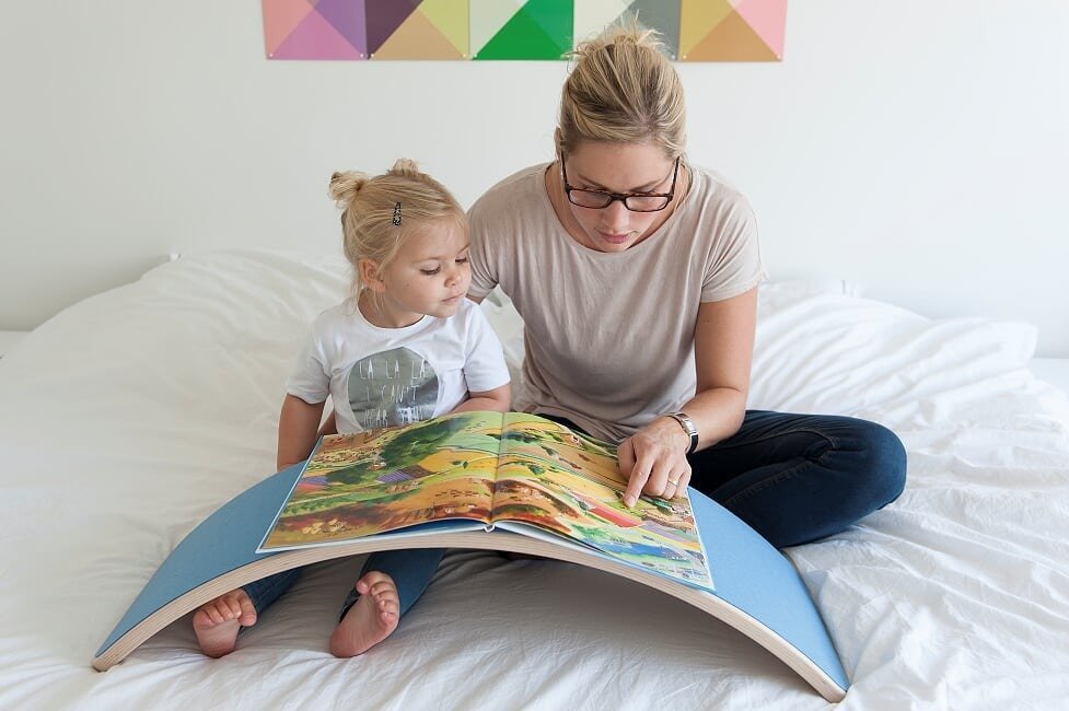 Wobbel Deska do balansowania Original Red 90cm | 0+