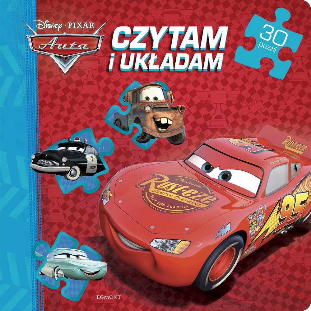 Tooky Toy Auta: Czytam i Układam 2+