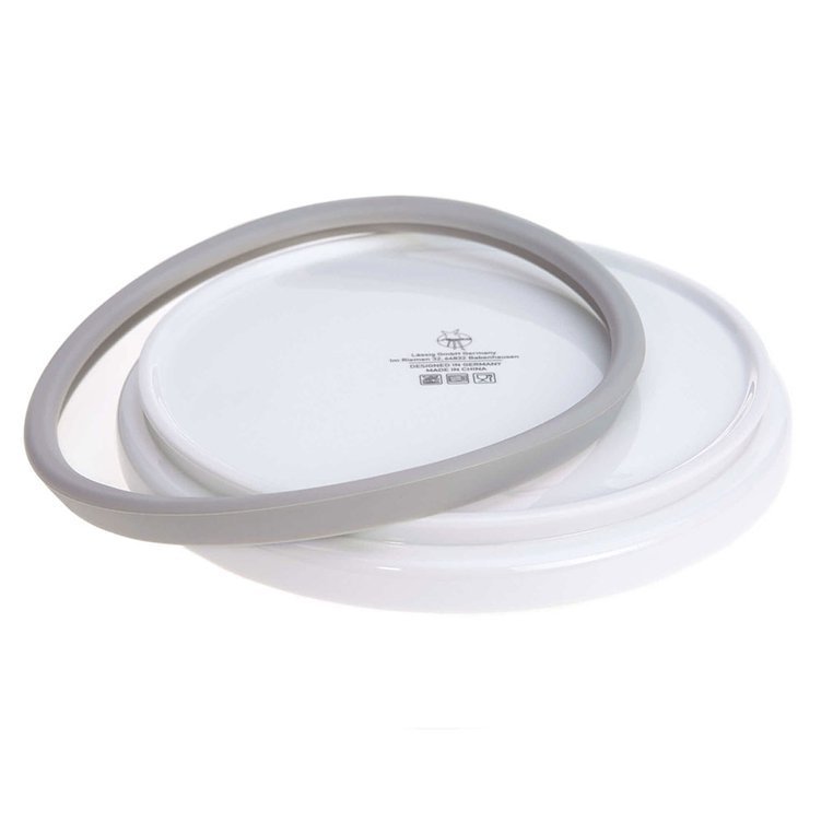 Lassig Talerz porcelanowy Little Chums Kot 3+